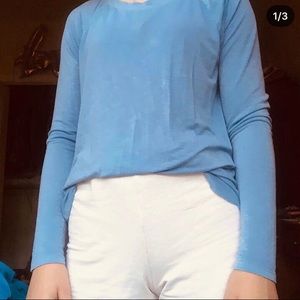 SOFT N SEXY BLUE TOP